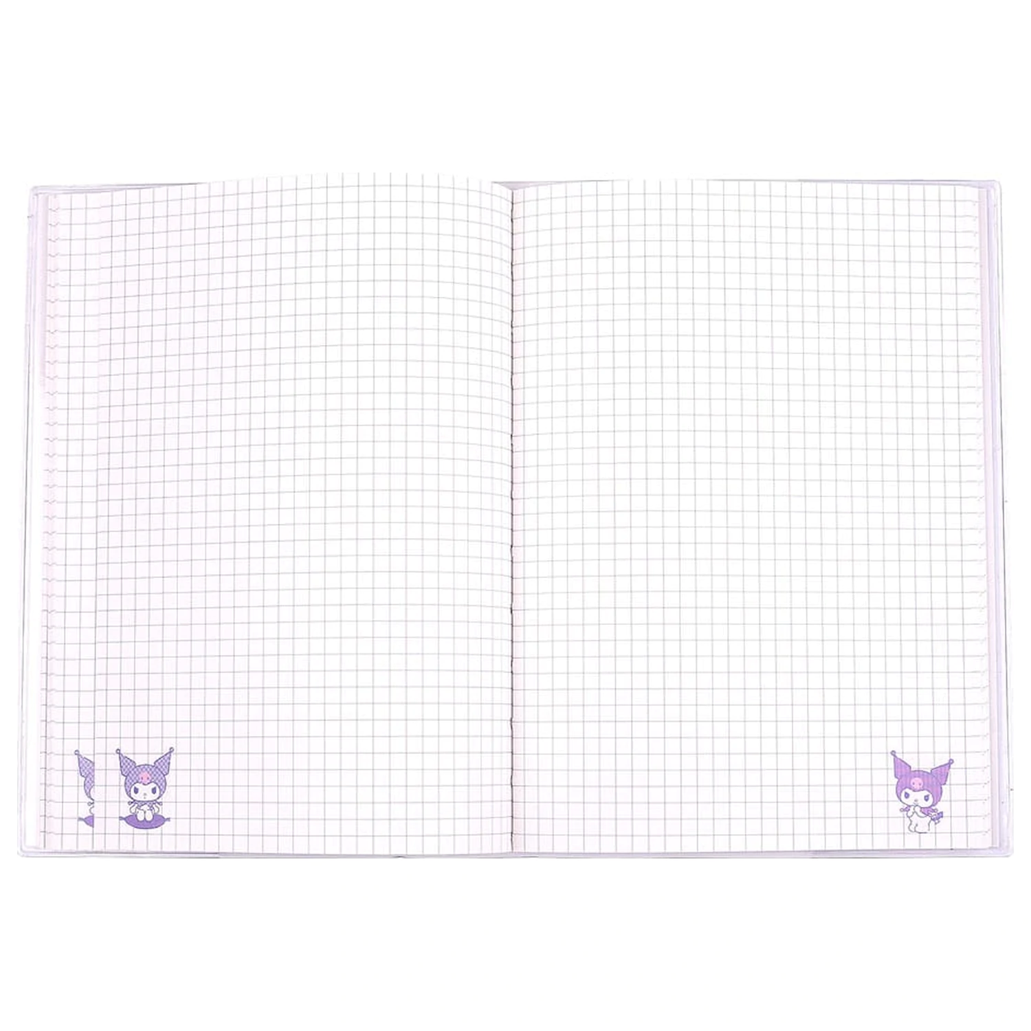 Sanrio Bilježnica Kuromi Japanese Holographic Karirana fotografija proizvoda