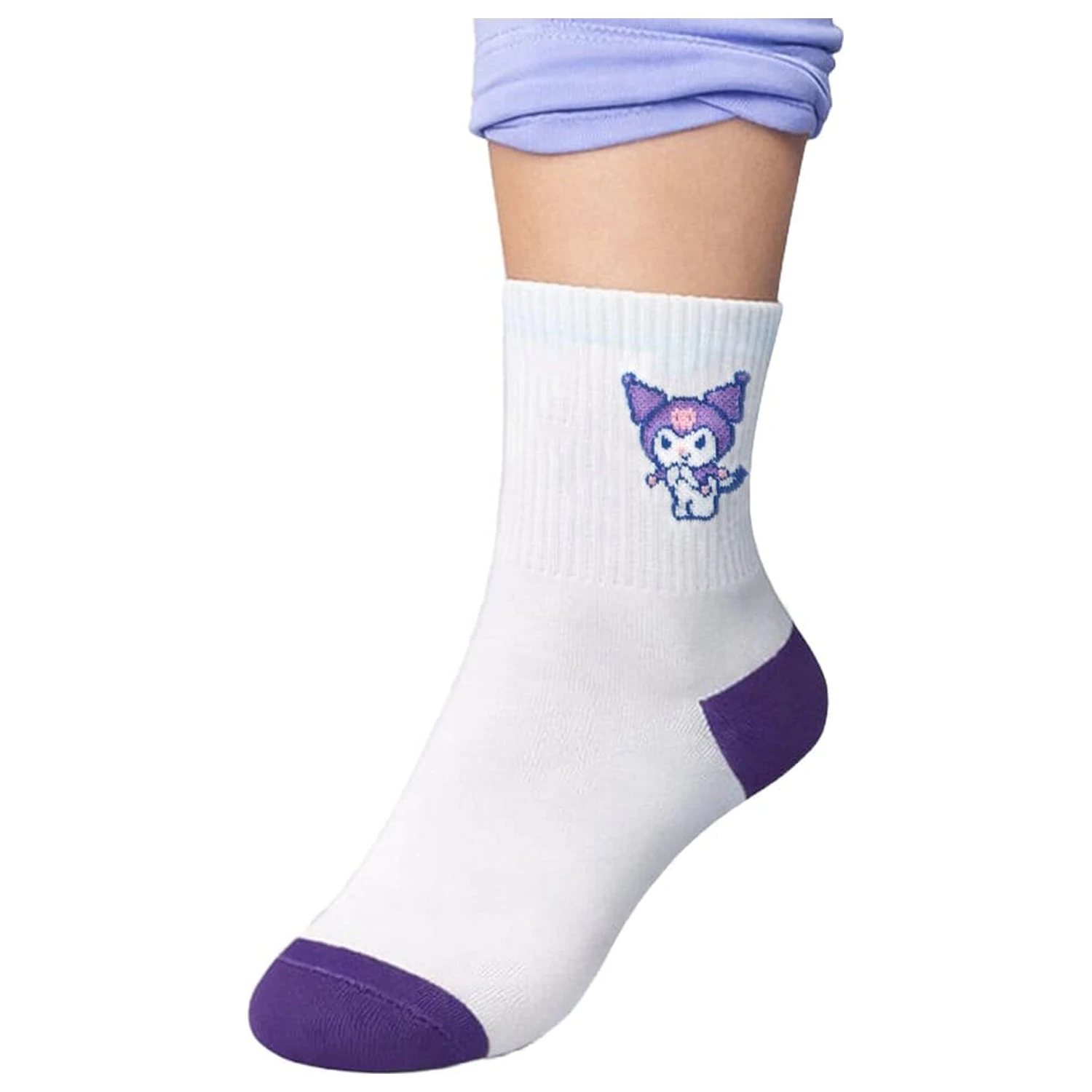 Sanrio Čarape Kuromi Japanske Duge 36-40 fotografija proizvoda