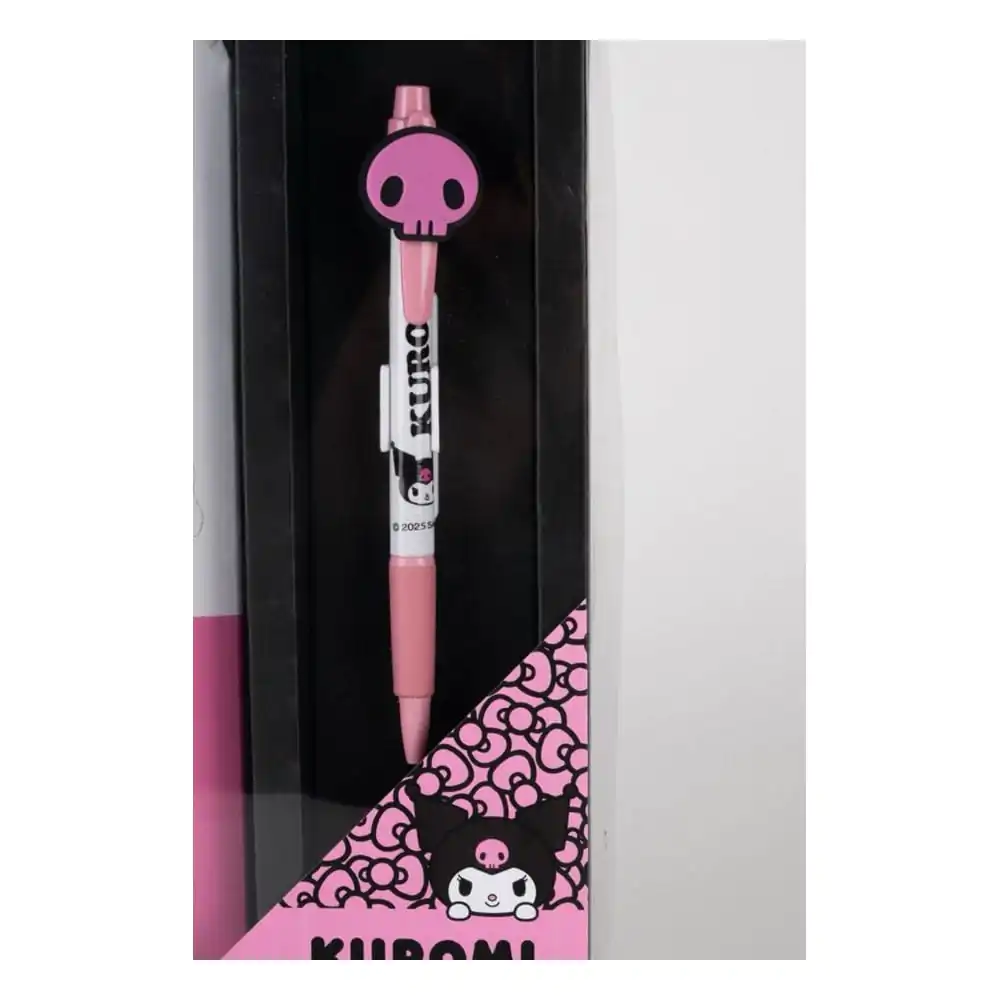Sanrio bilježnica s kemijskom olovkom poklon set Kuromi fotografija proizvoda