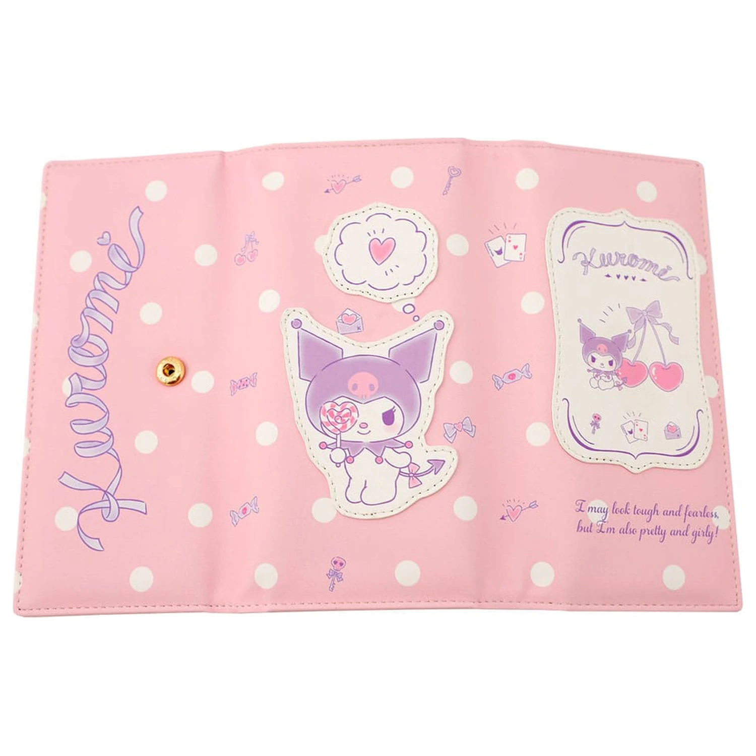 Sanrio Novčanik za kovanice Kuromi Kawaii fotografija proizvoda