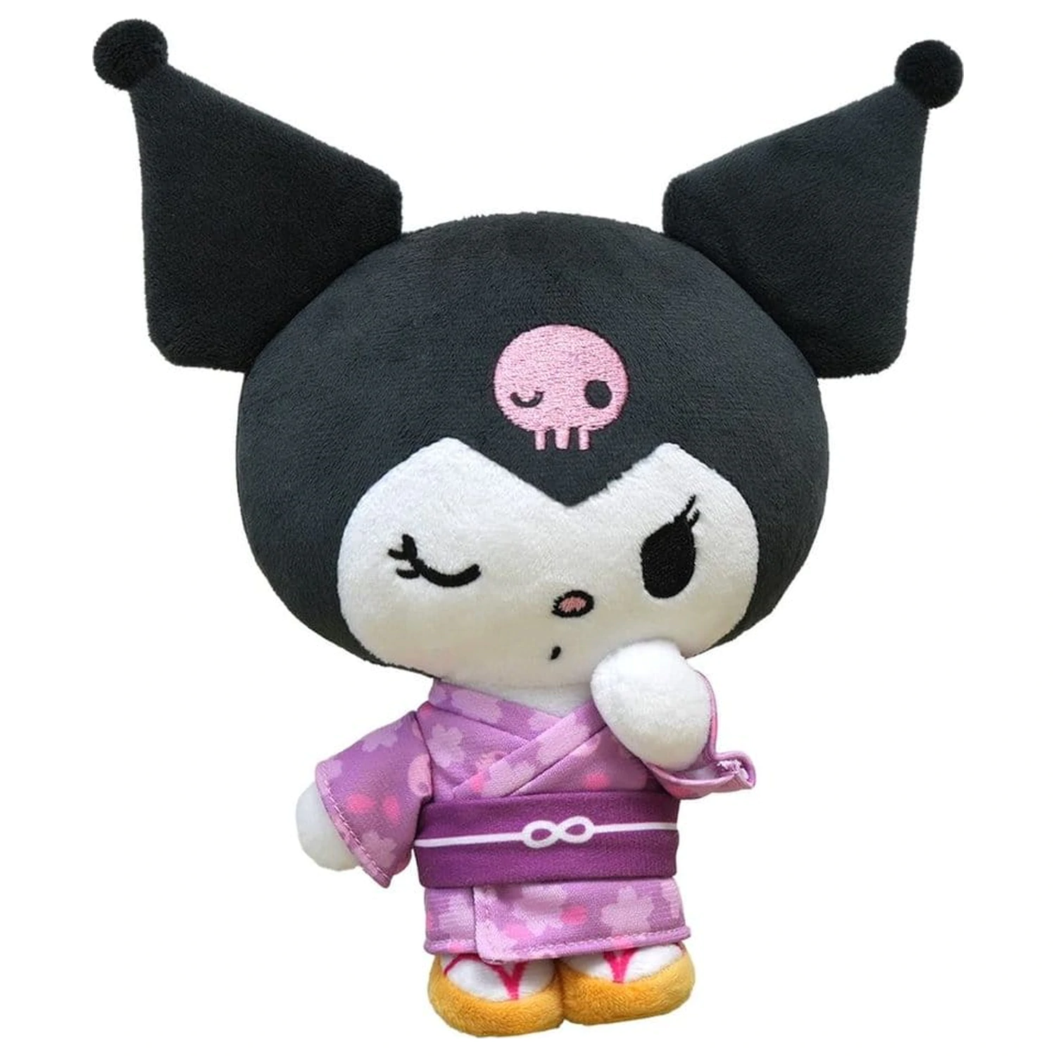 Sanrio Plišana figura Kuromi Kimono verzija 22 cm fotografija proizvoda