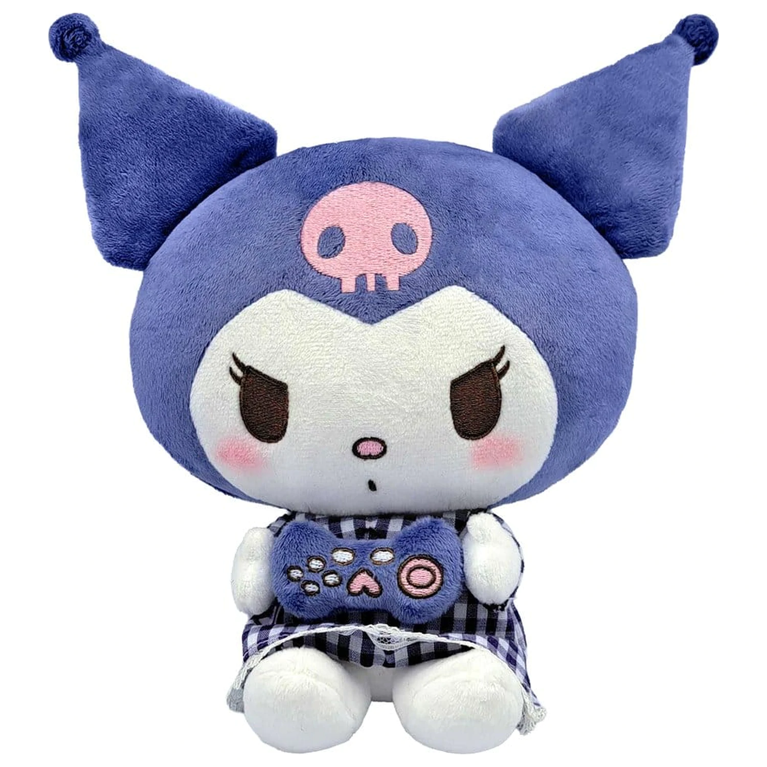 Sanrio plišana figura Kuromi Pyjama Style M 22 cm fotografija proizvoda