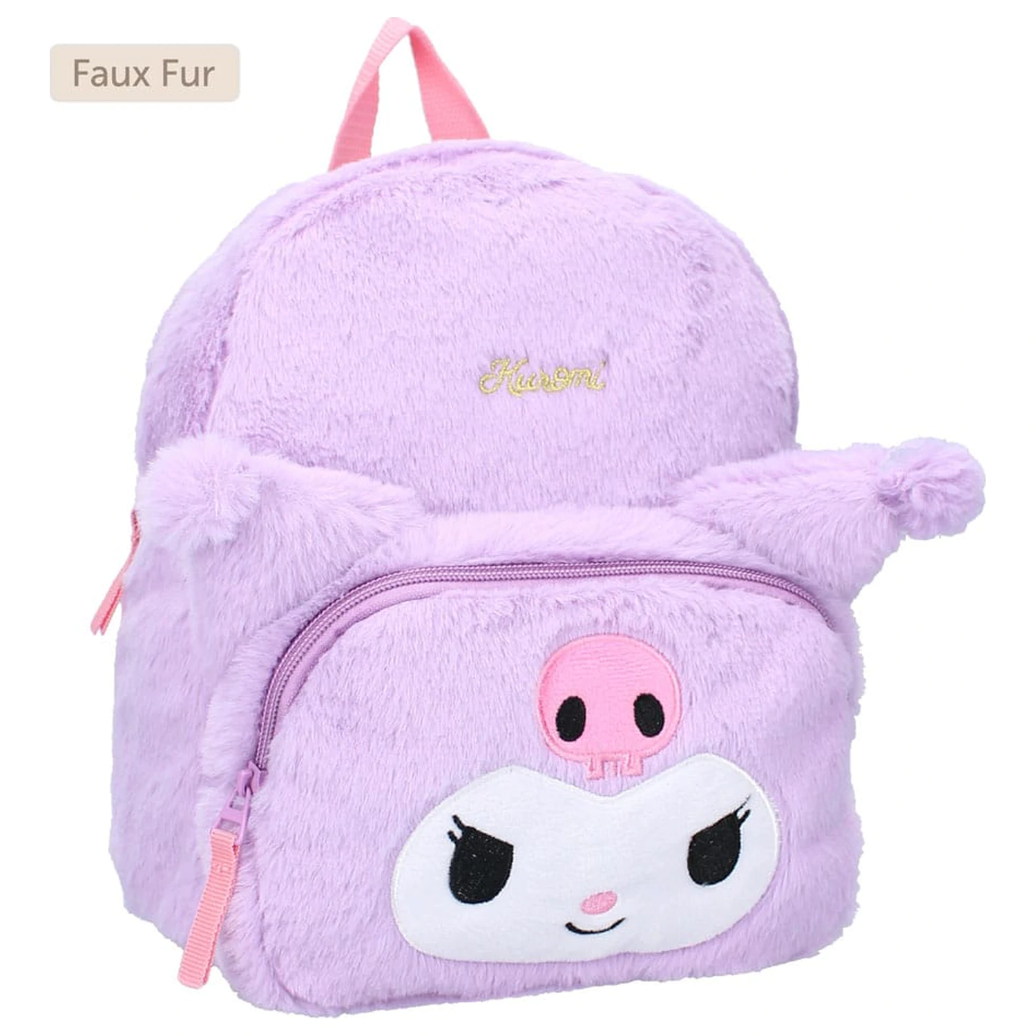 Sanrio ruksak Kuromi Fluffy Festival Purple 26 cm fotografija proizvoda