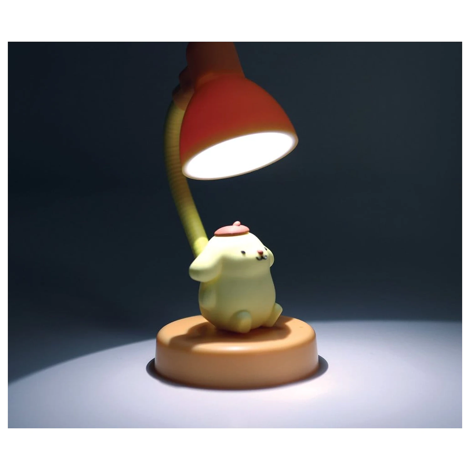 Sanrio Mini LED-svjetiljka s figurom Pompompurin 11 cm fotografija proizvoda