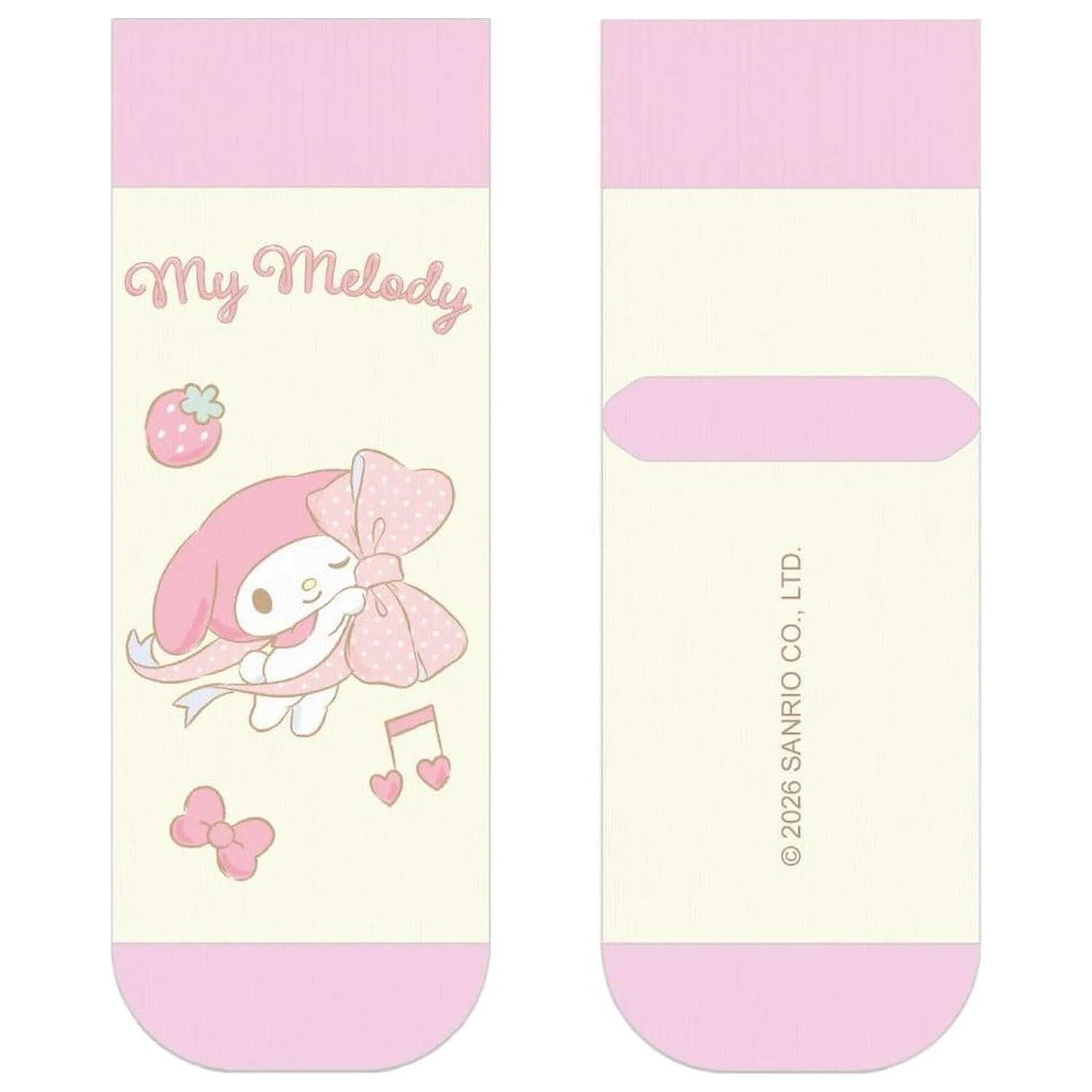 Sanrio čarape My Melody Big Ribbon Short 36-40 fotografija proizvoda