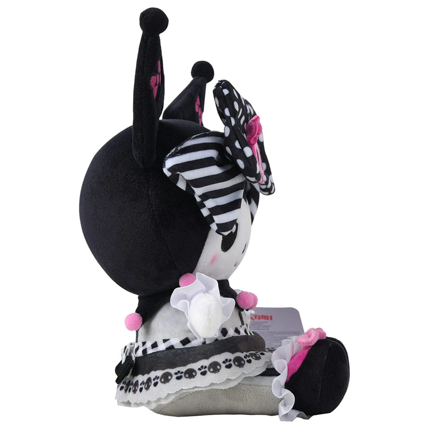 Sanrio Pink Black Party Series plišana figura Kuromi 17 cm fotografija proizvoda