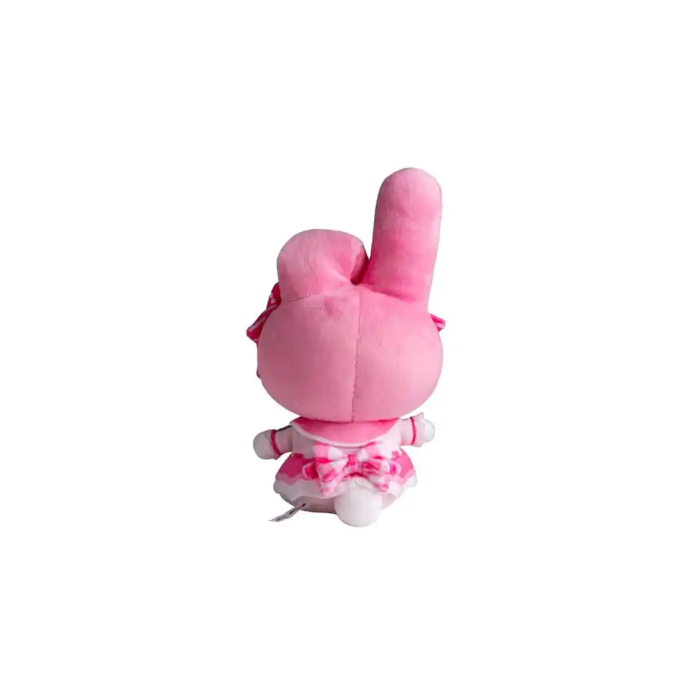 Sanrio Plush figura My Melody Pink Black Party Anniversary Edition 17 cm fotografija proizvoda