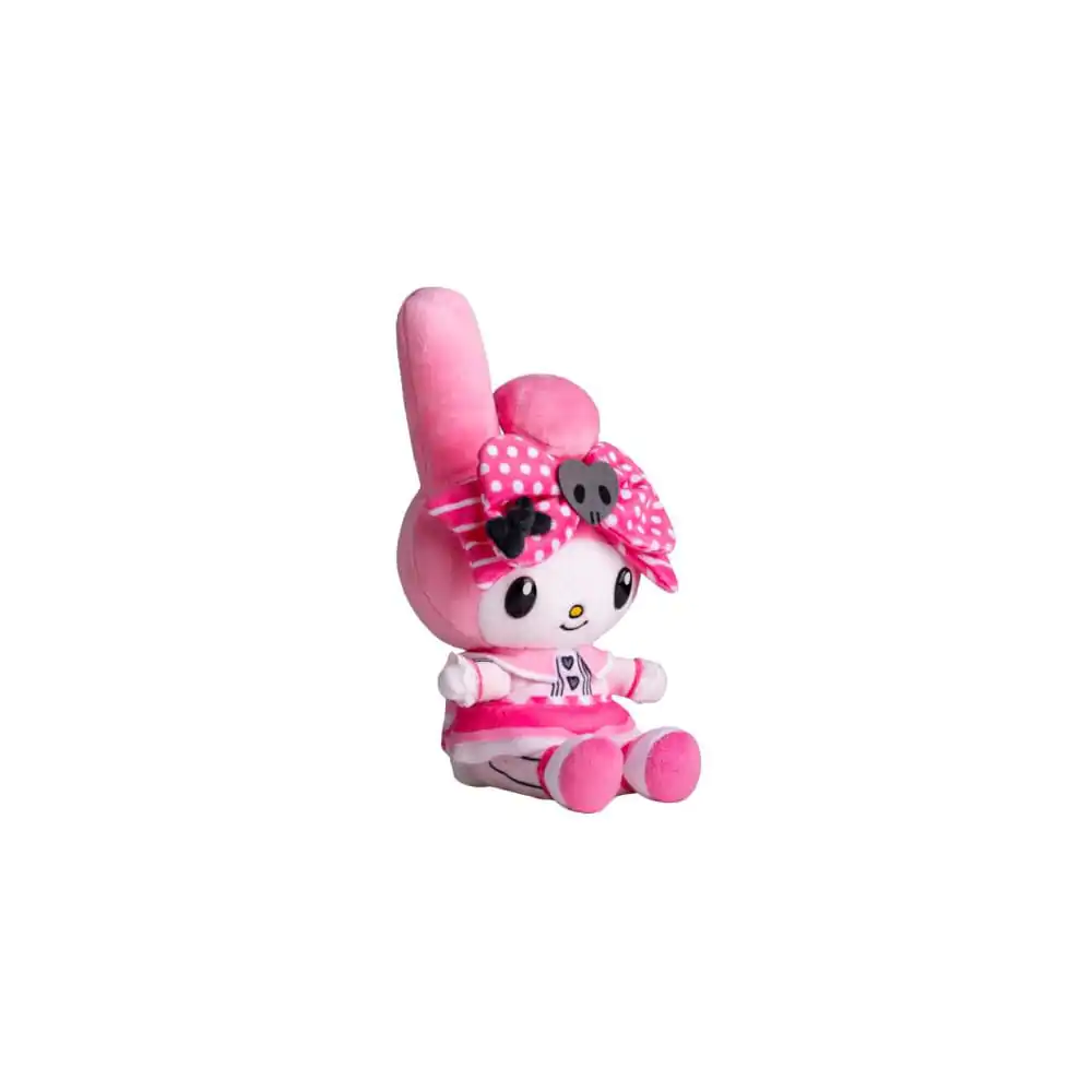 Sanrio Plush figura My Melody Pink Black Party Anniversary Edition 17 cm fotografija proizvoda