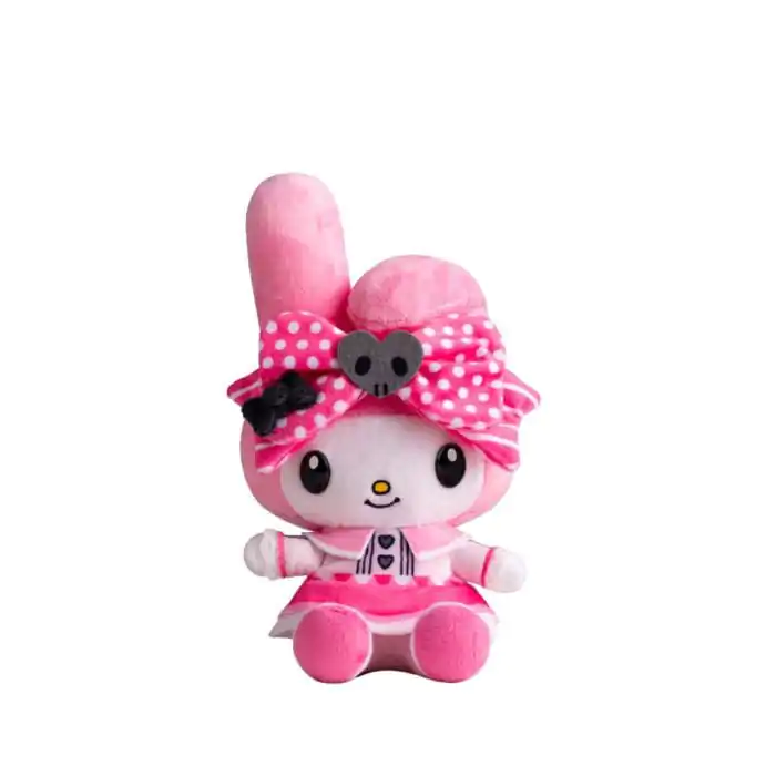 Sanrio Plush Figure My Melody Pink Black Party Anniversary Edition 22 cm fotografija proizvoda