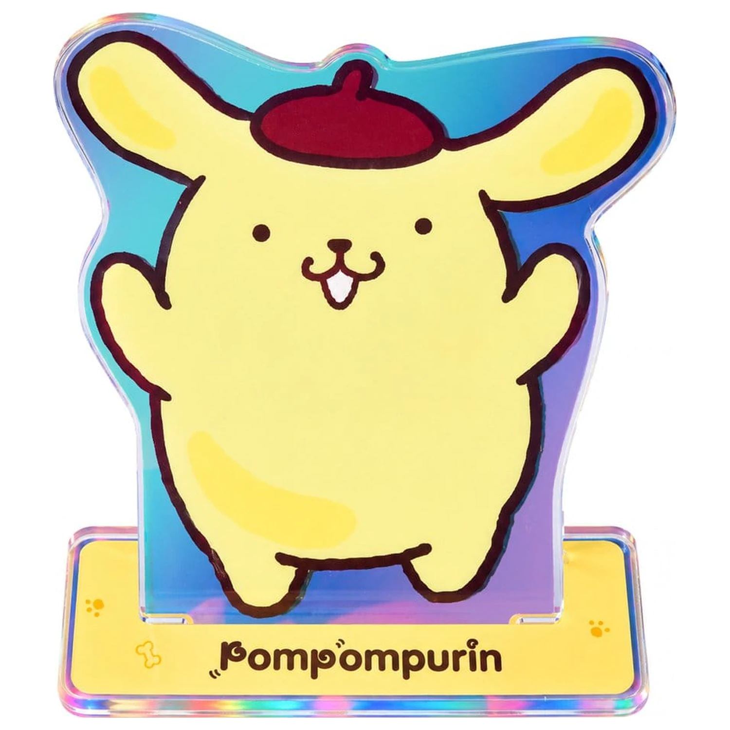 Sanrio Akrilni Stalak Pompompurin 30. Godišnjica Squishy Cute Purin 17 cm fotografija proizvoda