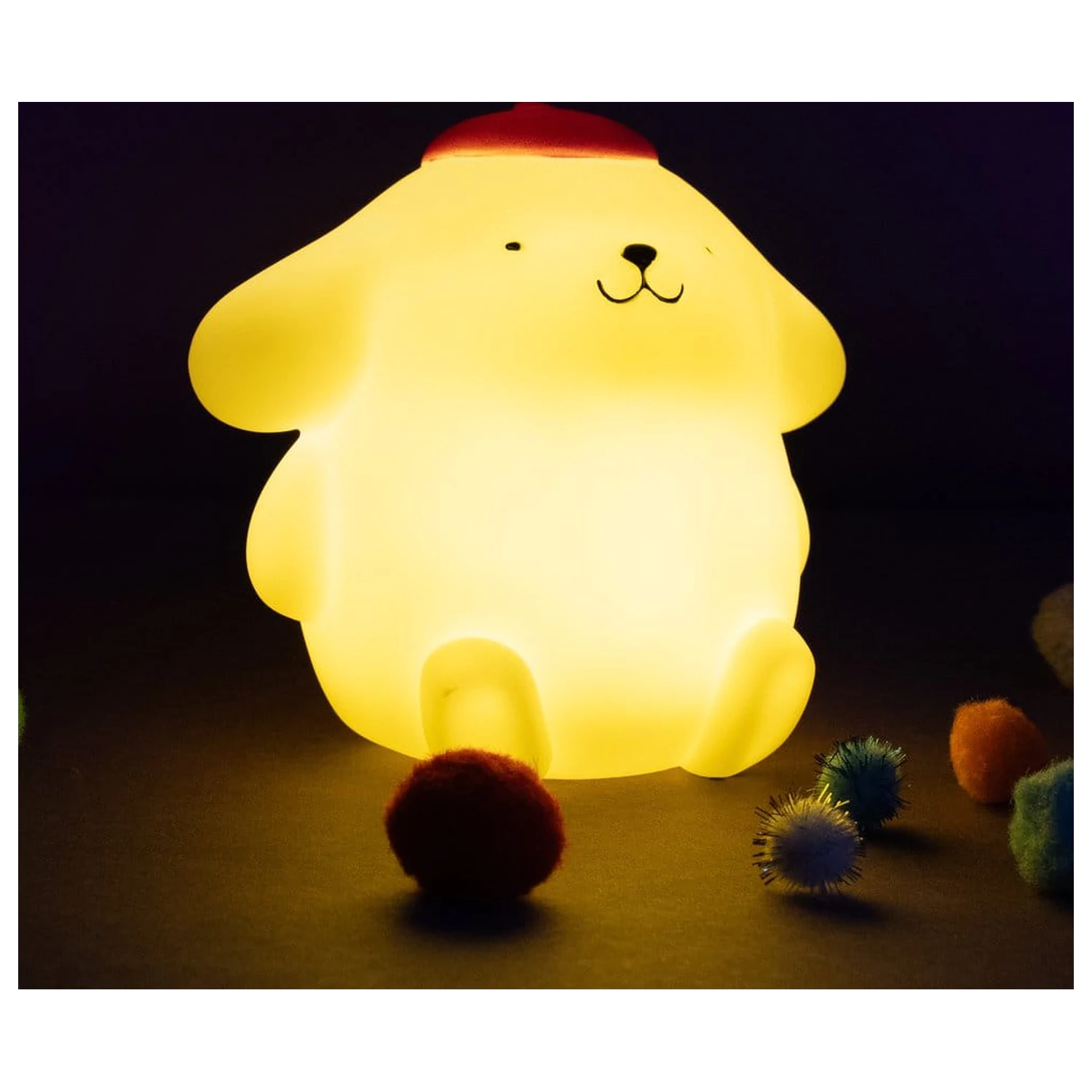 Sanrio Mood Lampa s USB-C Pompompurin 11 cm fotografija proizvoda
