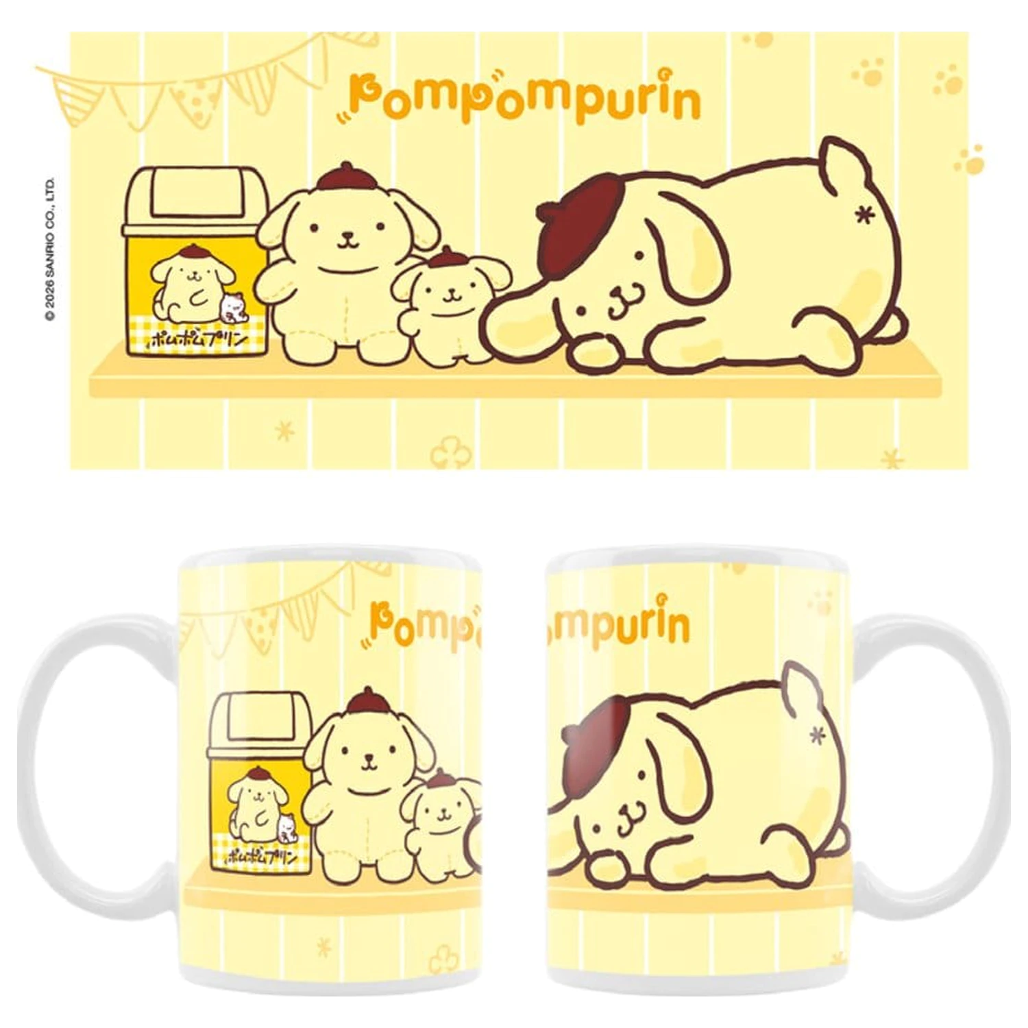 Sanrio šalica Pompompurin Squishy Slatki Purin 02 fotografija proizvoda