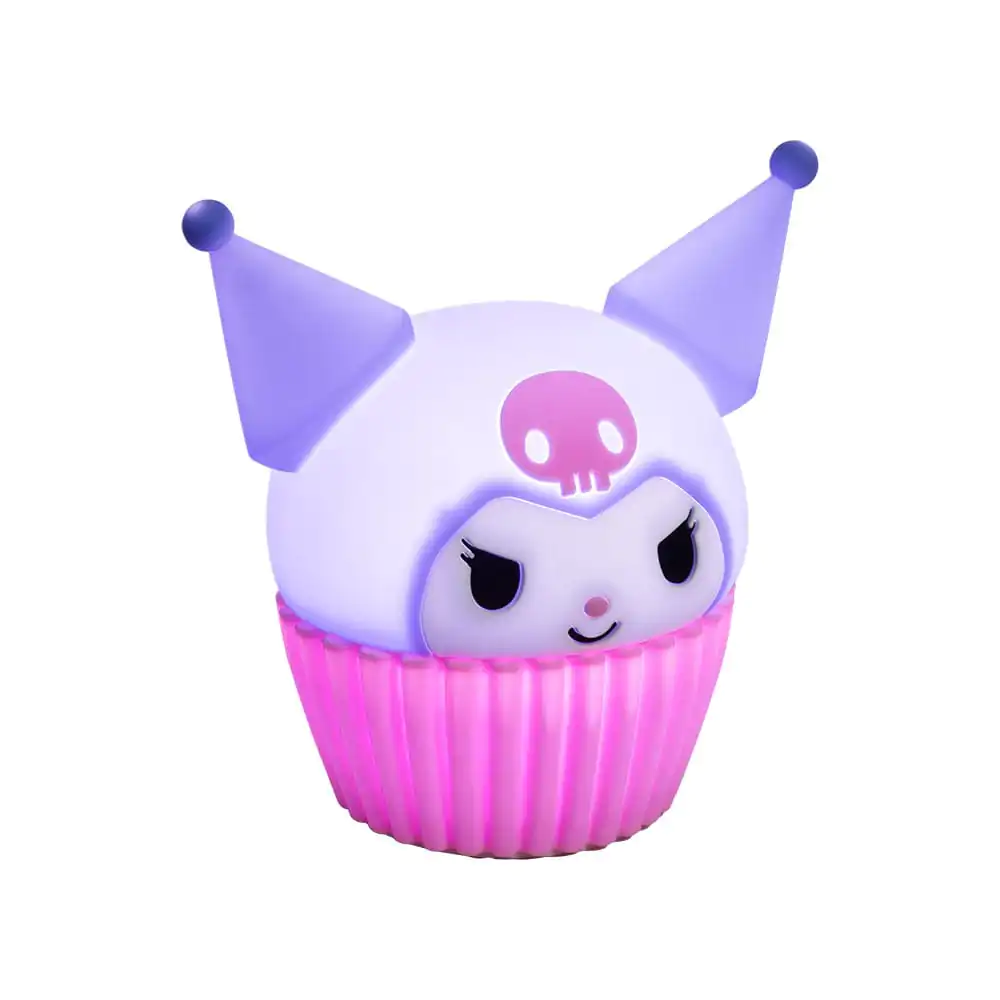 Sanrio Squishy Glo silikonska svjetiljka Kuromi 15 cm fotografija proizvoda
