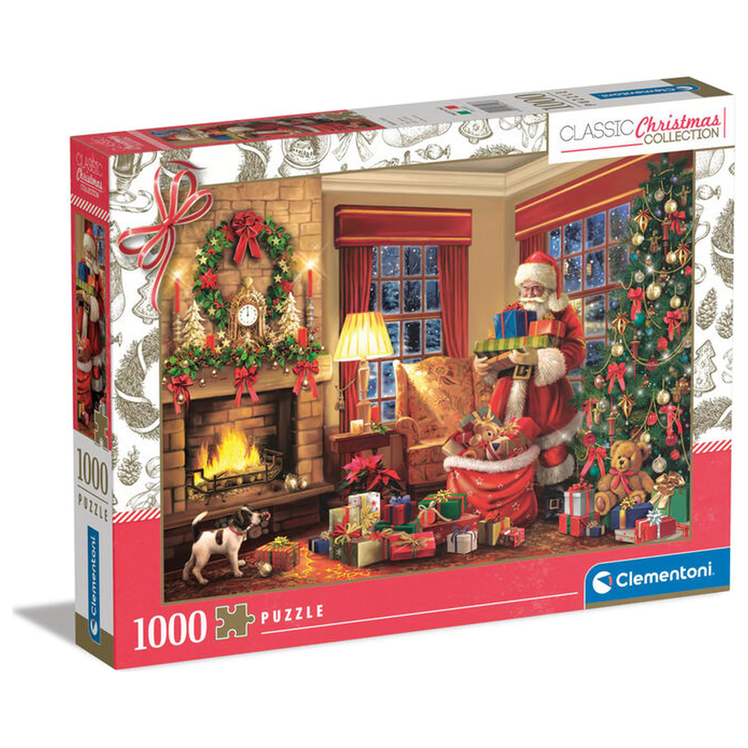 Santa's Visit puzzle 1000 komada fotografija proizvoda