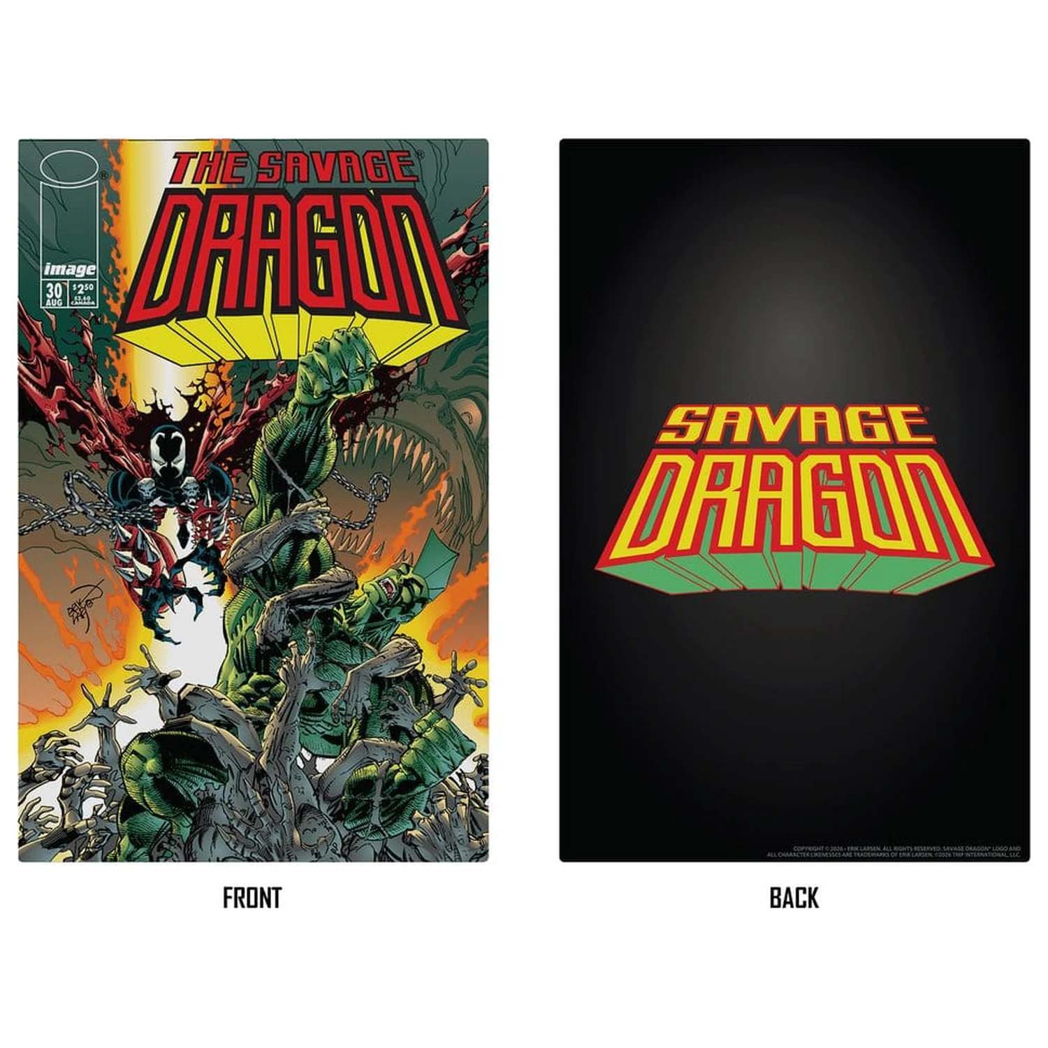 Savage Dragon Image Comics Founders Series McFarlane Elite Edition akcijska figura Dragon 20 cm fotografija proizvoda