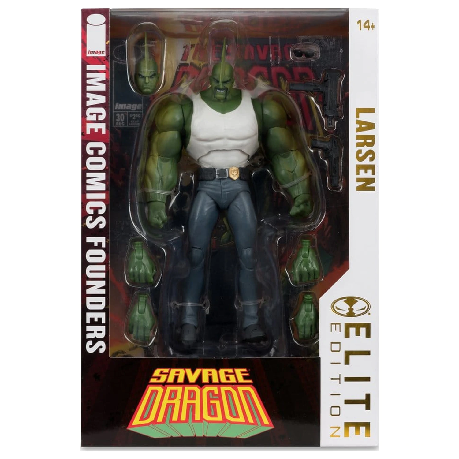 Savage Dragon Image Comics Founders Series McFarlane Elite Edition akcijska figura Dragon 20 cm fotografija proizvoda