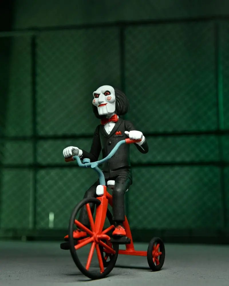 Saw Toony Terrors Figura Jigsaw Killer & Billy Tricycle Set u kutiji 15 cm fotografija proizvoda