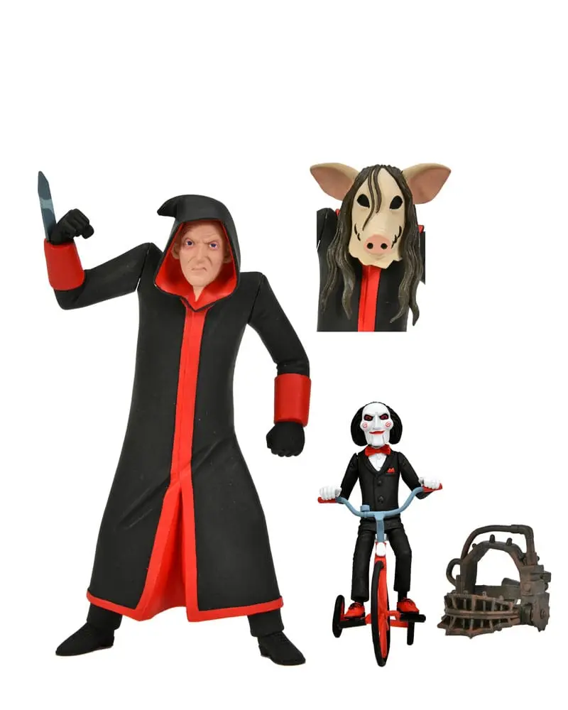 Saw Toony Terrors Figura Jigsaw Killer & Billy Tricycle Set u kutiji 15 cm fotografija proizvoda
