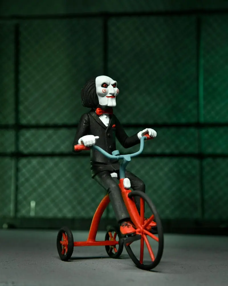 Saw Toony Terrors Figura Jigsaw Killer & Billy Tricycle Set u kutiji 15 cm fotografija proizvoda