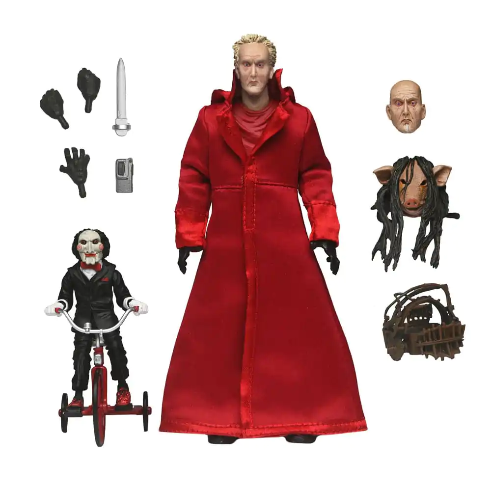 Saw akcijska figura Ultimate Jigsaw Killer Red Robe 18 cm fotografija proizvoda