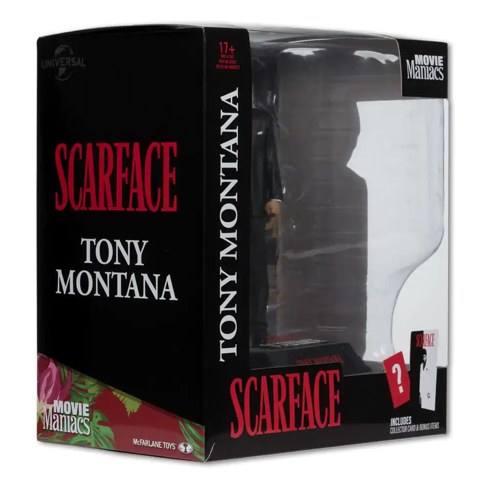 Scarface Movie Maniacs PVC Kip Tony Montana 17 cm fotografija proizvoda