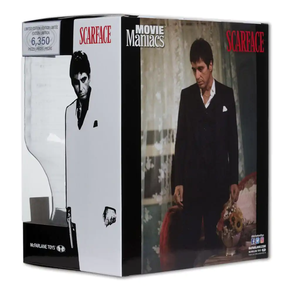 Scarface Movie Maniacs PVC Kip Tony Montana 17 cm fotografija proizvoda