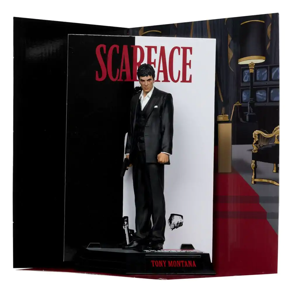 Scarface Movie Maniacs PVC Kip Tony Montana 17 cm fotografija proizvoda
