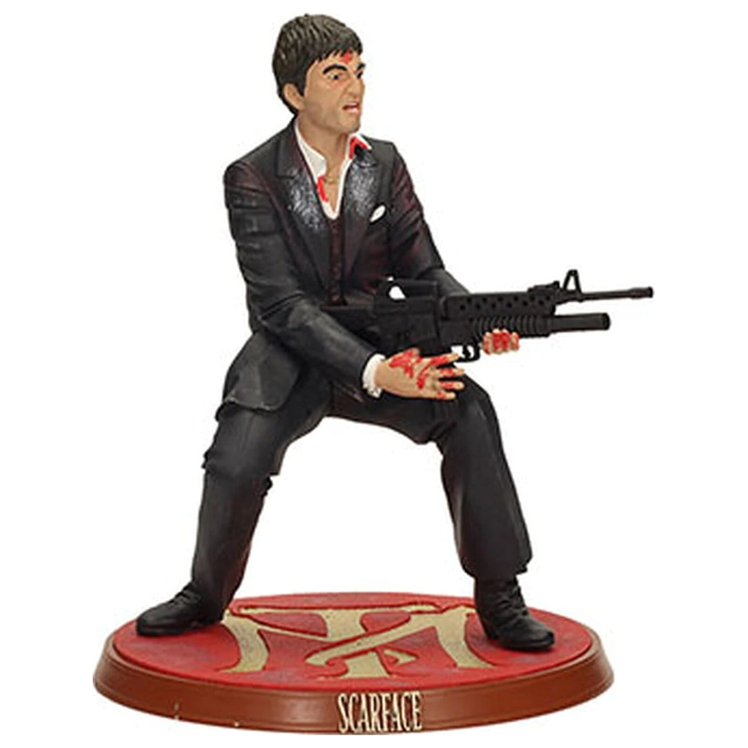 Scarface PVC figura Tony Montana Deluxe verzija 18 cm fotografija proizvoda