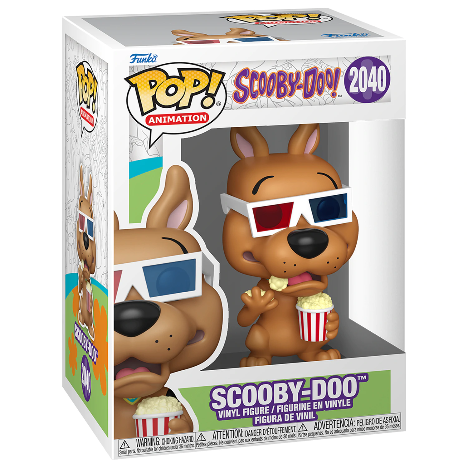 Scooby Doo Pop! Animation vinilna figura Scooby Doo 9 cm fotografija proizvoda