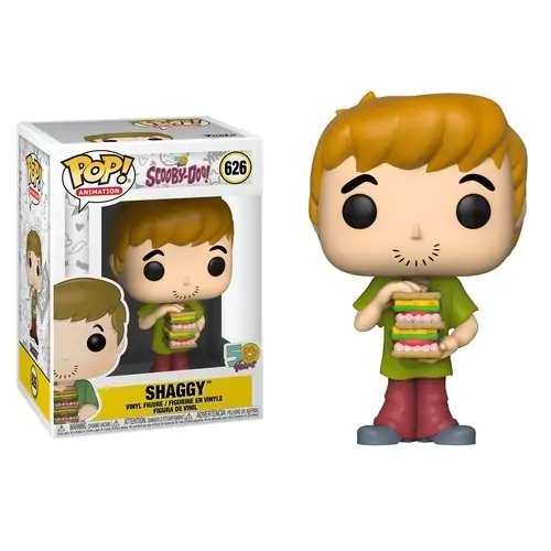 Scooby Doo POP! Animation Vinyl Figure Shaggy s sendvičem 9 cm fotografija proizvoda