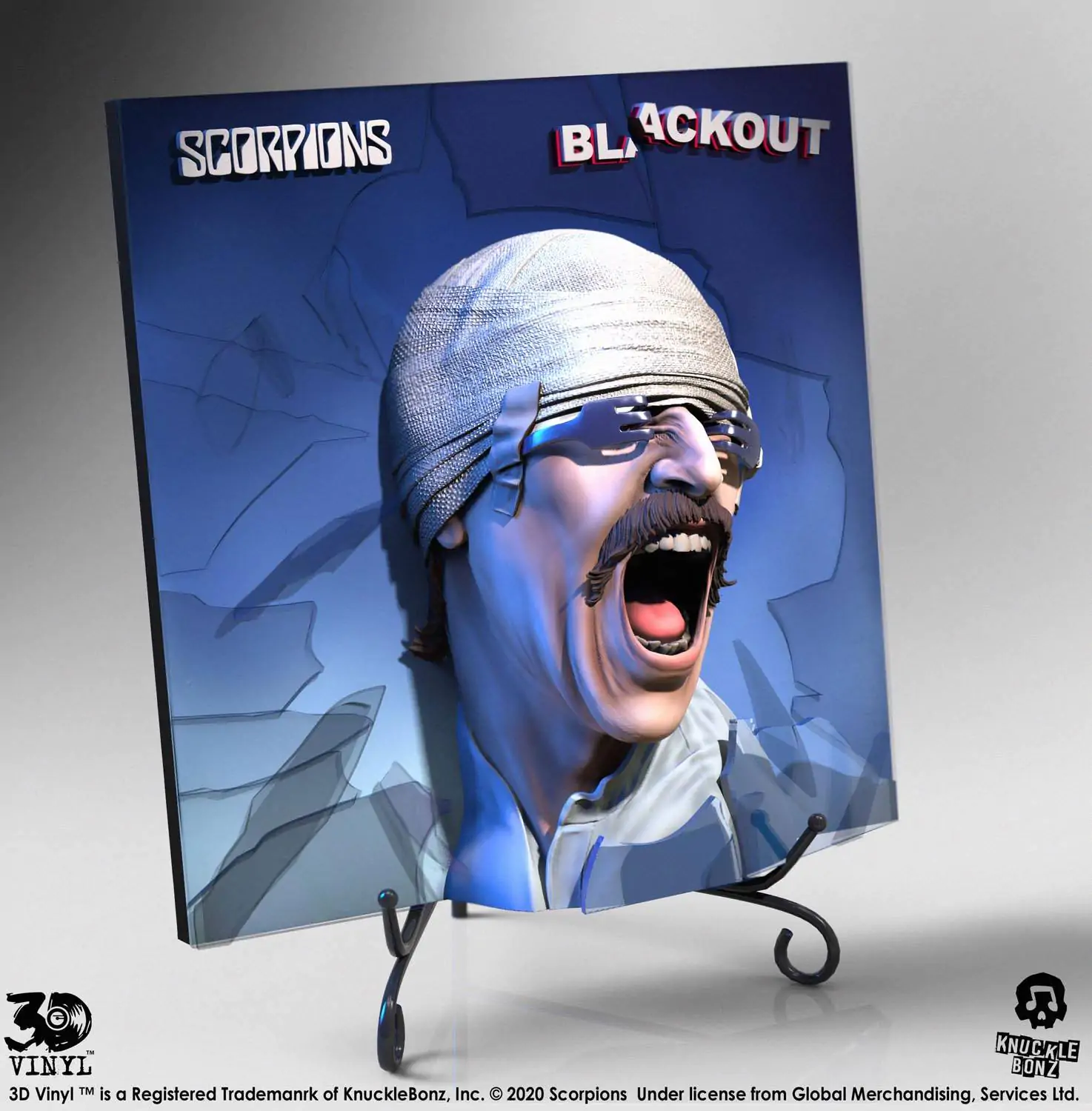 Scorpions 3D Vinyl kip Blackout 30 cm fotografija proizvoda