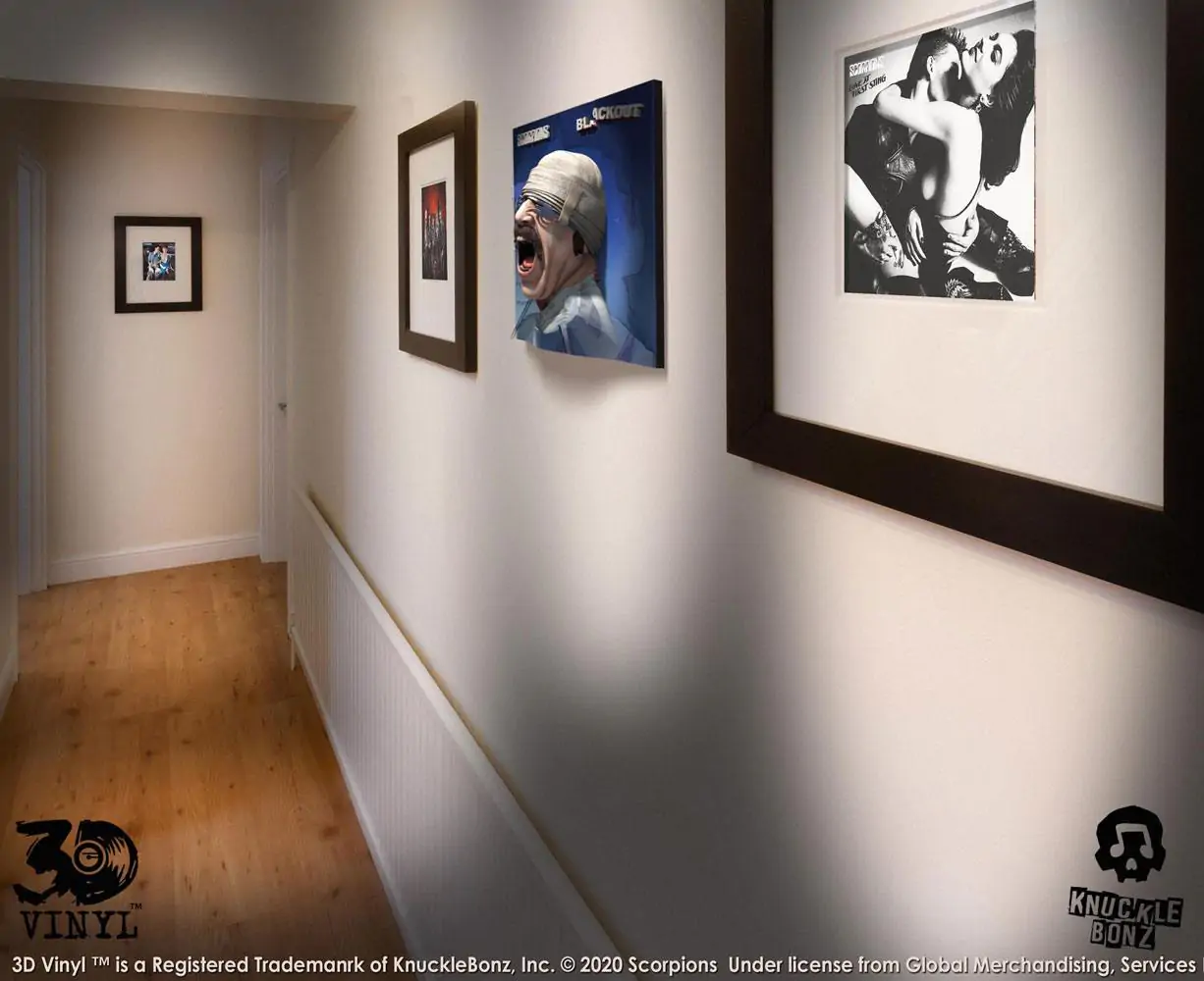 Scorpions 3D Vinyl kip Blackout 30 cm fotografija proizvoda