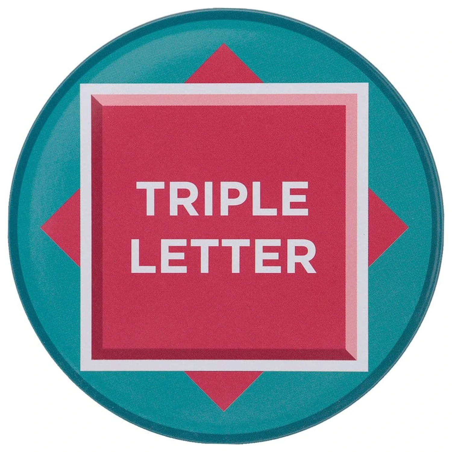 Scrabble Coaster Podmetači (4 komada) s tiskanim metalnim motivom fotografija proizvoda