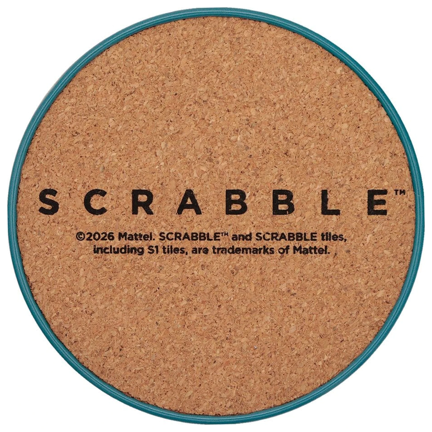 Scrabble Coaster Podmetači (4 komada) s tiskanim metalnim motivom fotografija proizvoda