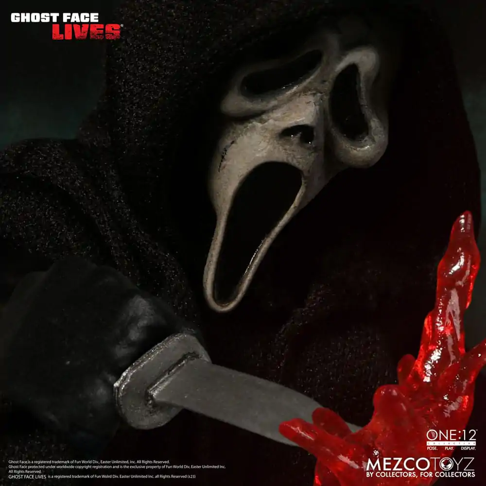 Scream akcijska figura 1/12 Ghost Face 16 cm fotografija proizvoda