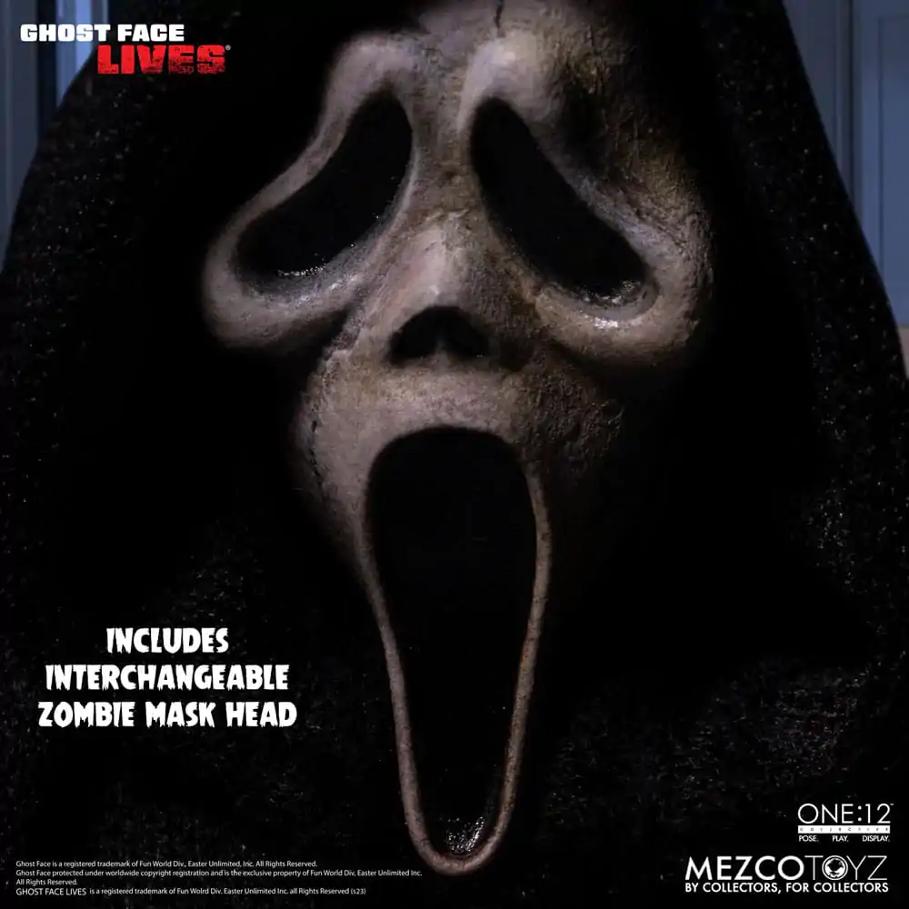 Scream akcijska figura 1/12 Ghost Face 16 cm fotografija proizvoda