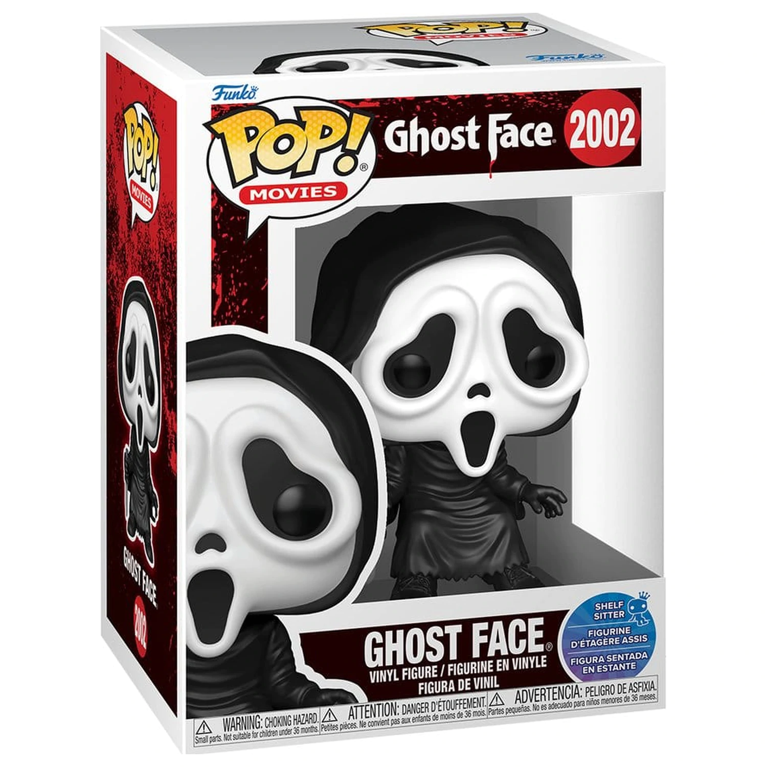 Scream Funko POP! Movies Vinyl figura Ghost Face (Sit) 9 cm fotografija proizvoda