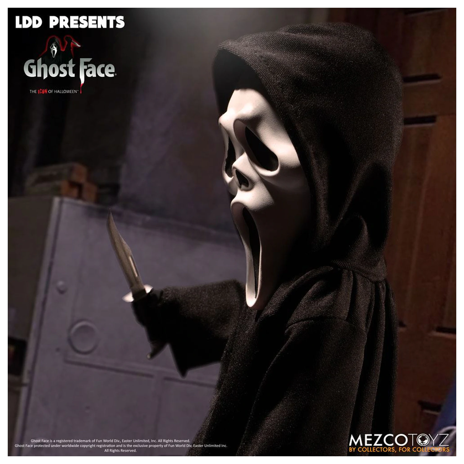 Scream Living Dead Dolls Lutka Ghost Face 25 cm fotografija proizvoda