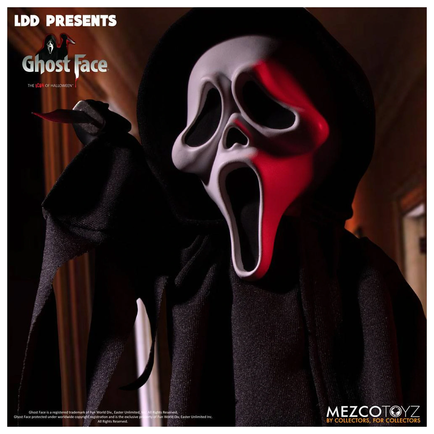 Scream Living Dead Dolls Lutka Ghost Face 25 cm fotografija proizvoda