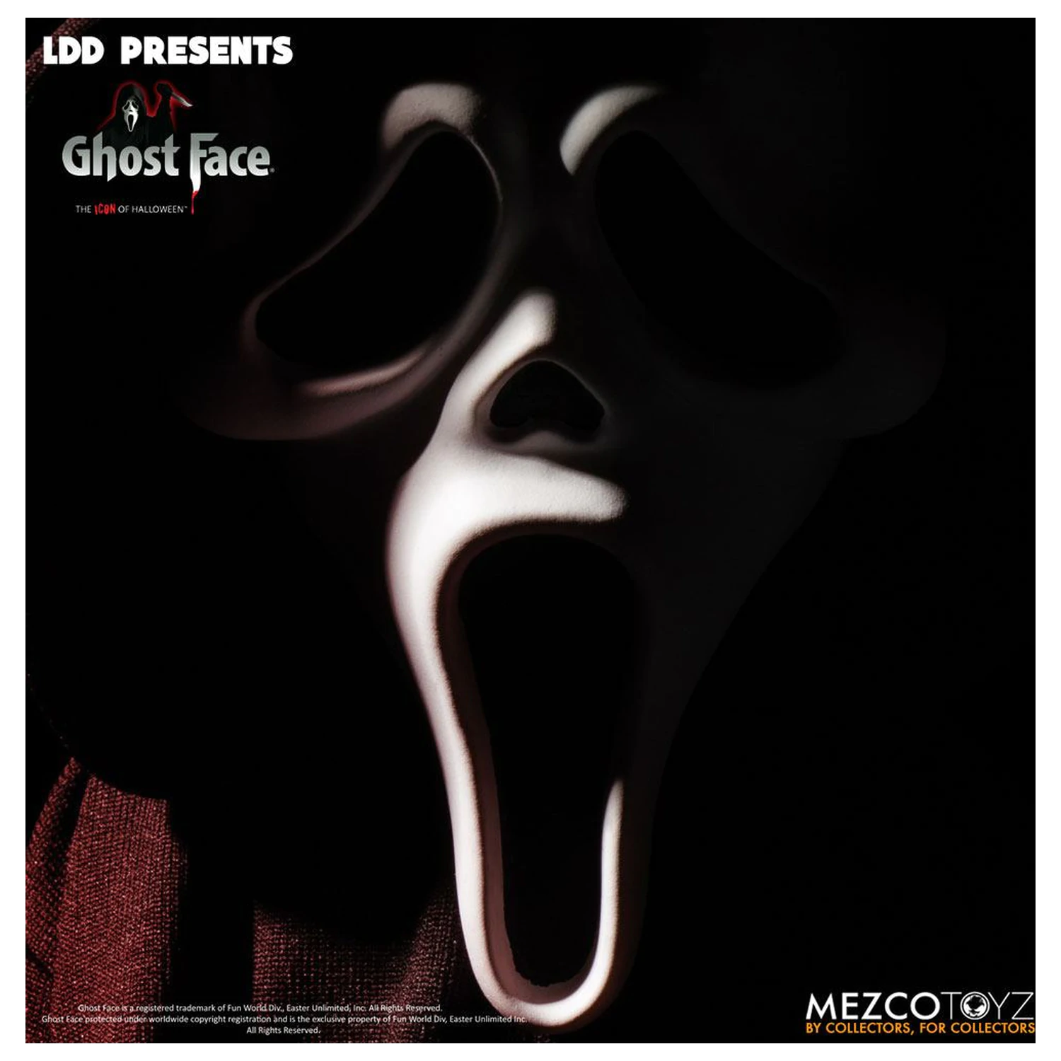 Scream Living Dead Dolls Lutka Ghost Face 25 cm fotografija proizvoda