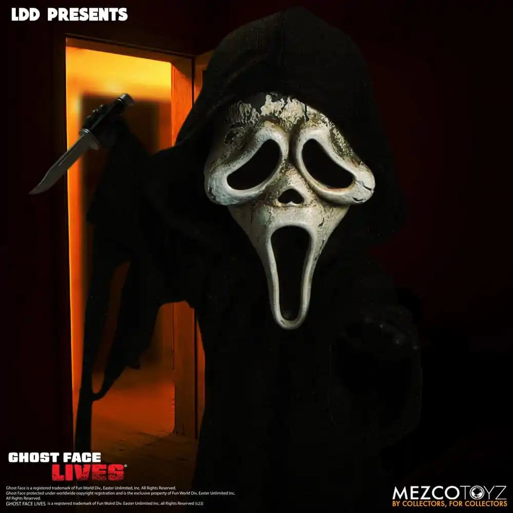 Scream Living Dead Dolls Lutka Ghost Face - Zombie Edition 25 cm fotografija proizvoda
