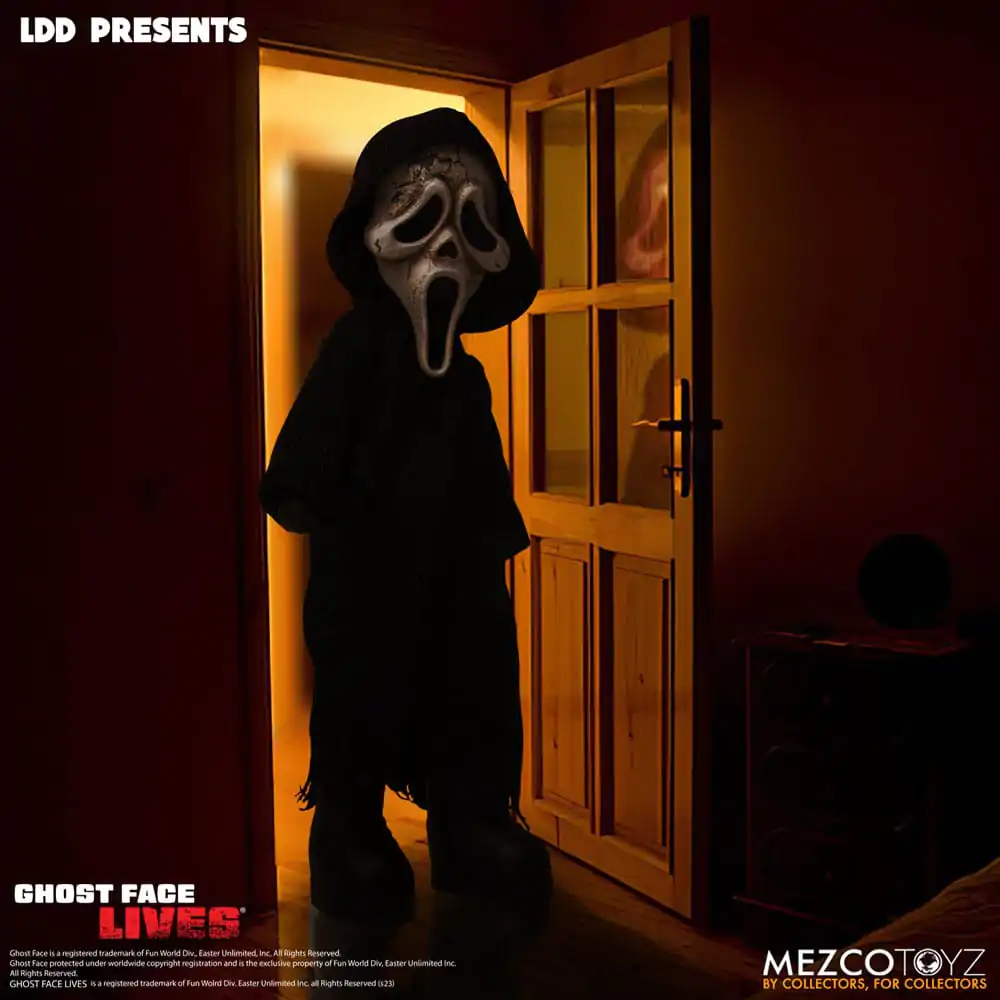 Scream Living Dead Dolls Lutka Ghost Face - Zombie Edition 25 cm fotografija proizvoda