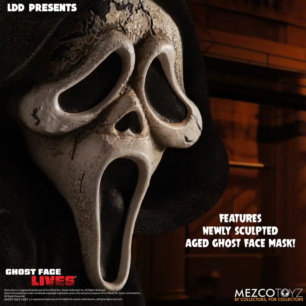 Scream Living Dead Dolls Lutka Ghost Face - Zombie Edition 25 cm fotografija proizvoda
