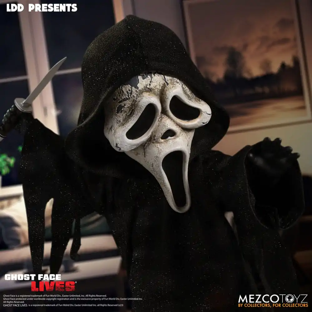 Scream Living Dead Dolls Lutka Ghost Face - Zombie Edition 25 cm fotografija proizvoda