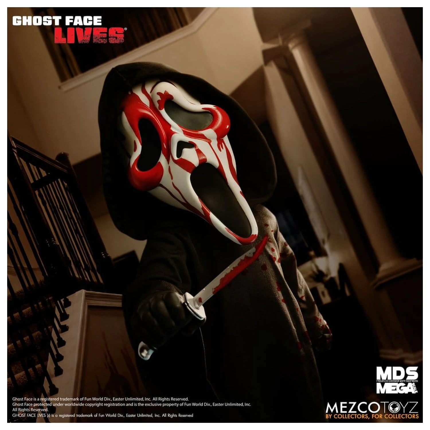 Scream MDS Roto Plišana lutka Bloody Ghost Face 38 cm fotografija proizvoda