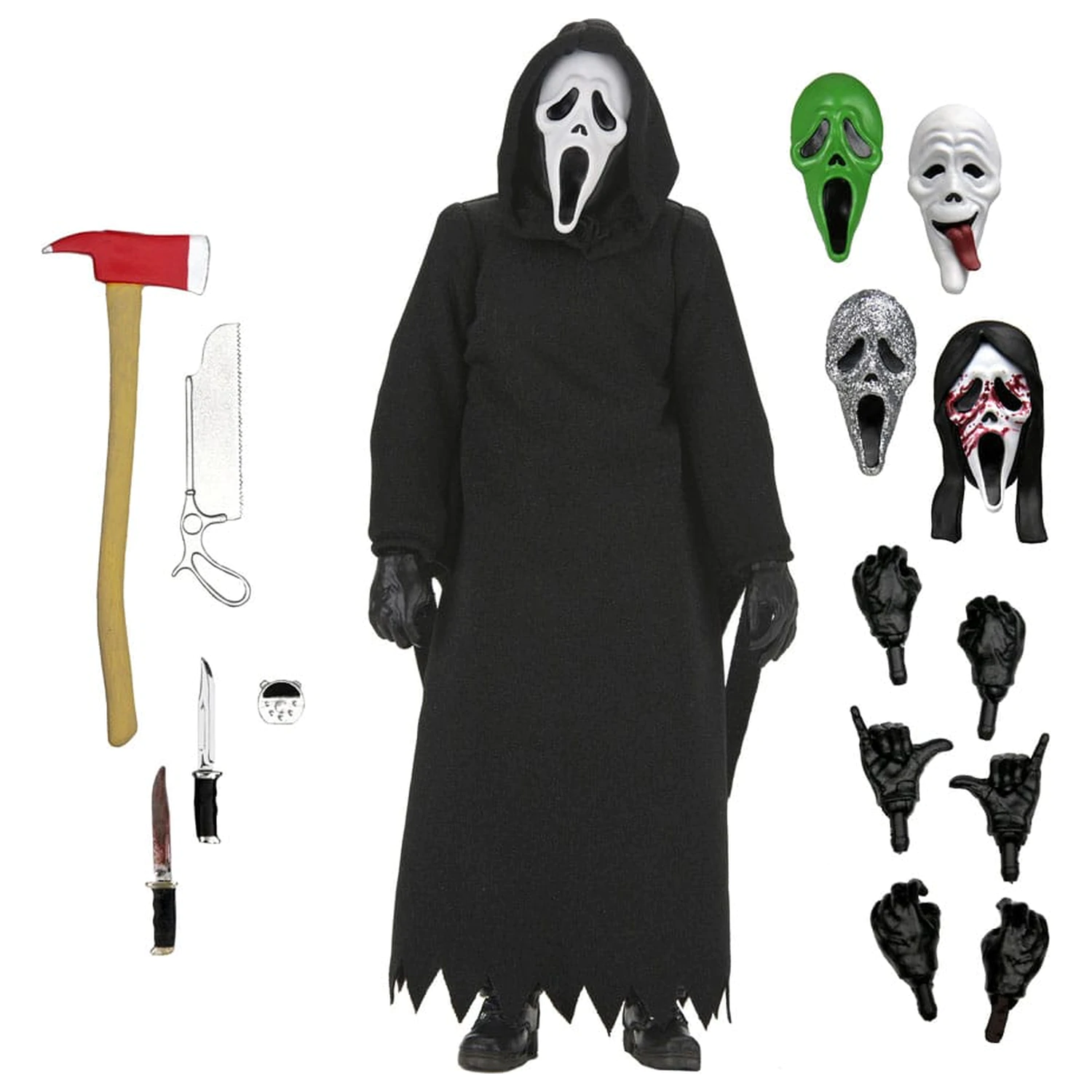 Scream Akcijska figura Ultimate Ghost Face Returns 18 cm fotografija proizvoda