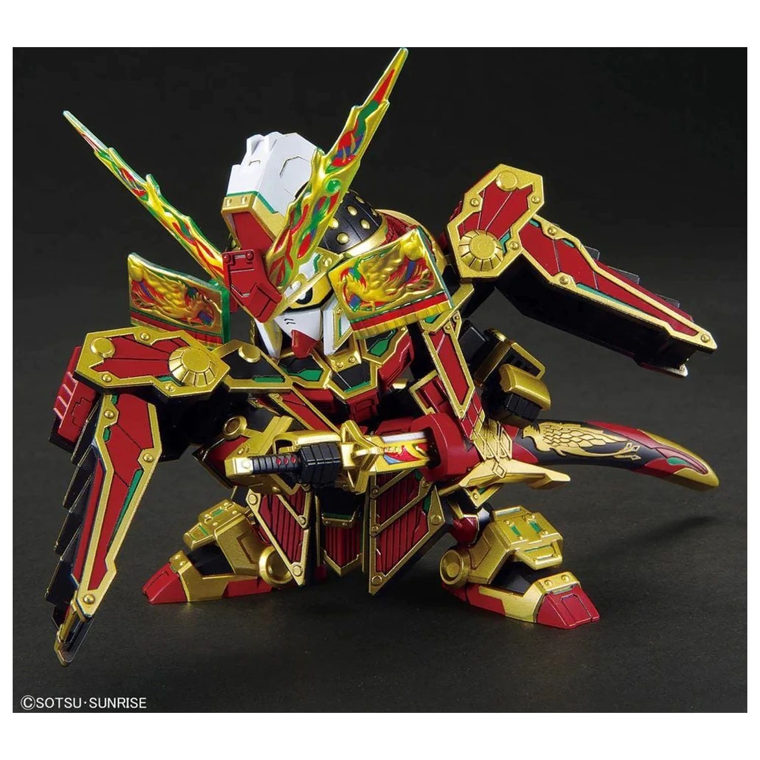SD Gundam World Heroes Musha Gundam Model komplet 78. modela fotografija proizvoda