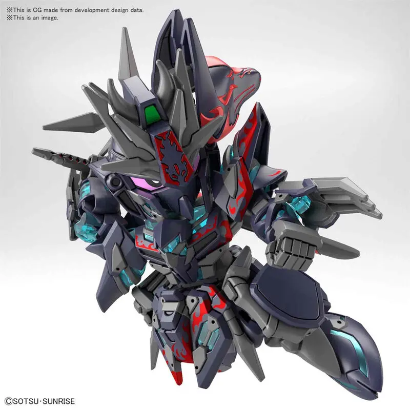 SD Gundam World Heroes Sasuke Delta Gundam plastični model figurica fotografija proizvoda