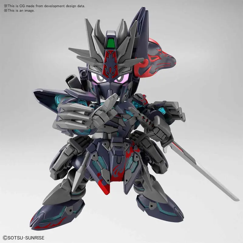 SD Gundam World Heroes Sasuke Delta Gundam plastični model figurica fotografija proizvoda
