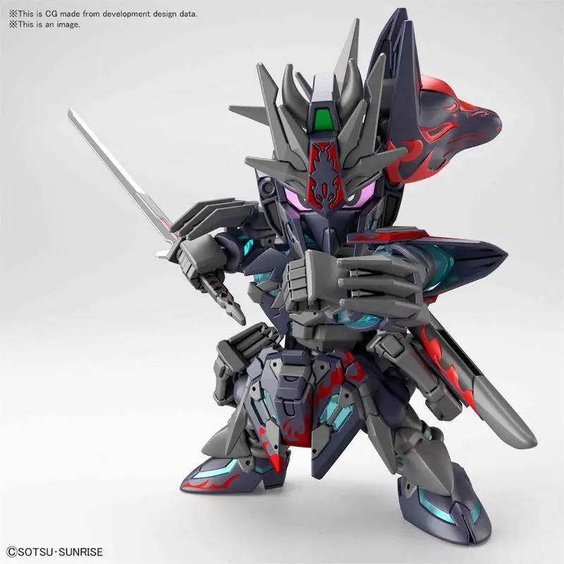 SD Gundam World Heroes Sasuke Delta Gundam plastični model figurica fotografija proizvoda